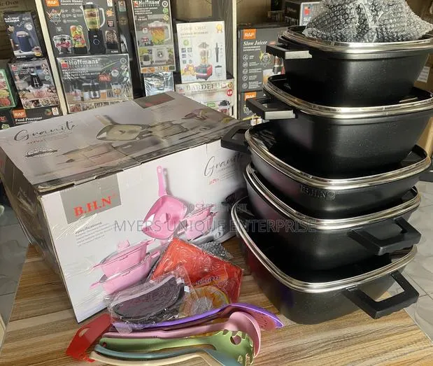 Non - Stick 21pcs Granite Cookware Set · Photo 1