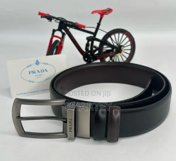 Men’S Casual Simple Buckle Leather Belts · Photo 1