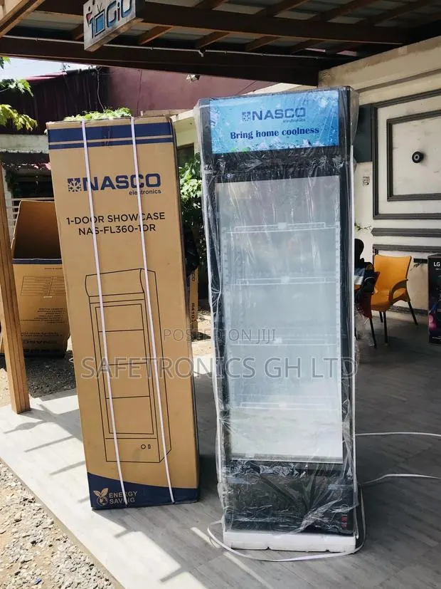 Nasfl400-1dr Nasco White Glass Singledoor Display Fridge · Photo 1
