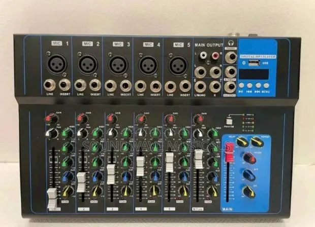 7 Channel Mixer With Bluetooth · Photo 1