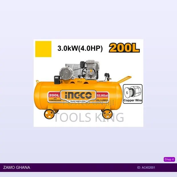 Air Compressor -Ac402001 · Photo 1