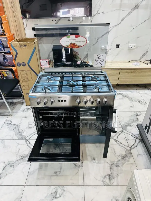 Brand New Sliver Gas Oven Rotisserie 5b 60/90 Midea Tech · Photo 1