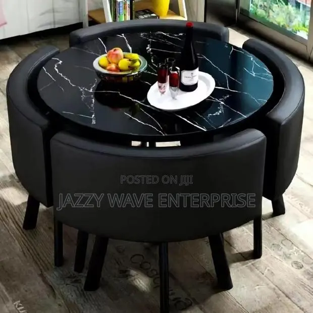 Dining Table With Four Chairs · Photo 1