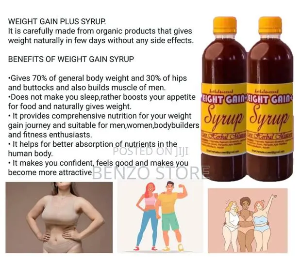 Original Weight Gain Syrup, Get Results Within 1 Week · Photo 1