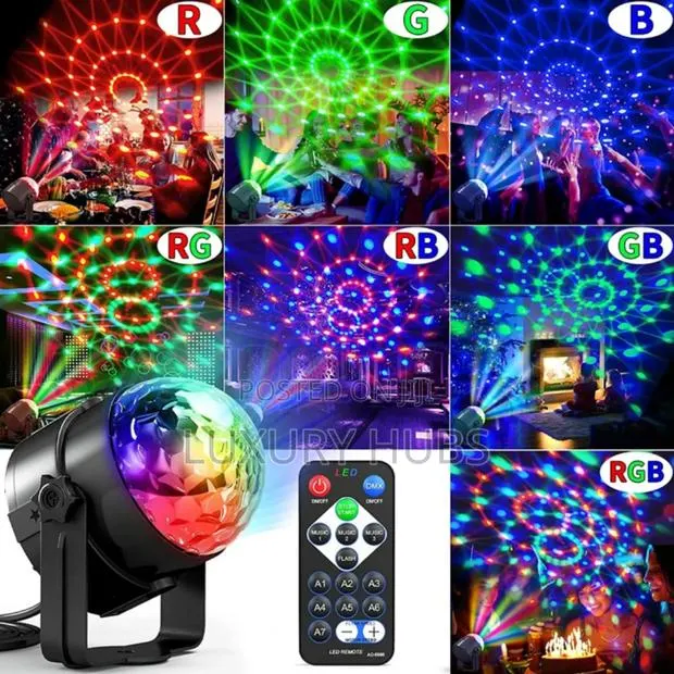 RGB Sound Activated Stage Light · Photo 1