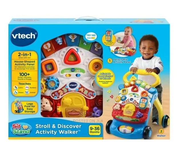 Baby Walker Vtech Stroll and Discover Activity Baby Walker, · Photo 1