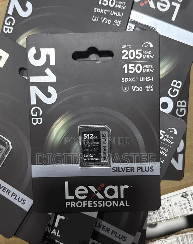 Lexar 512gb Professional Silver Plus Uhs-I SDXC Memory Card · Photo 1