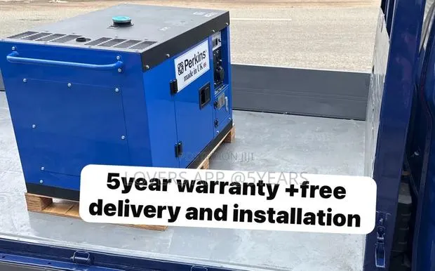 Assured-(15kva-15000wax) Perkins Generator (Uk Made ) New · Photo 1