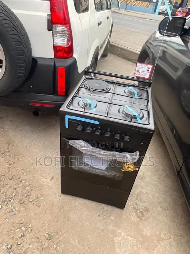 Volcano 3+1 Gas Electric Cooker Modern Design, Powerful Performance · Photo 1