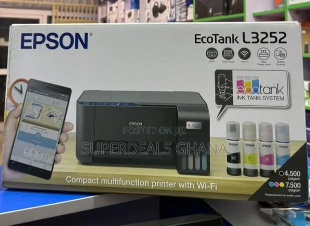 EPSON EcoTank L3252 Multifunction Printer · Photo 1