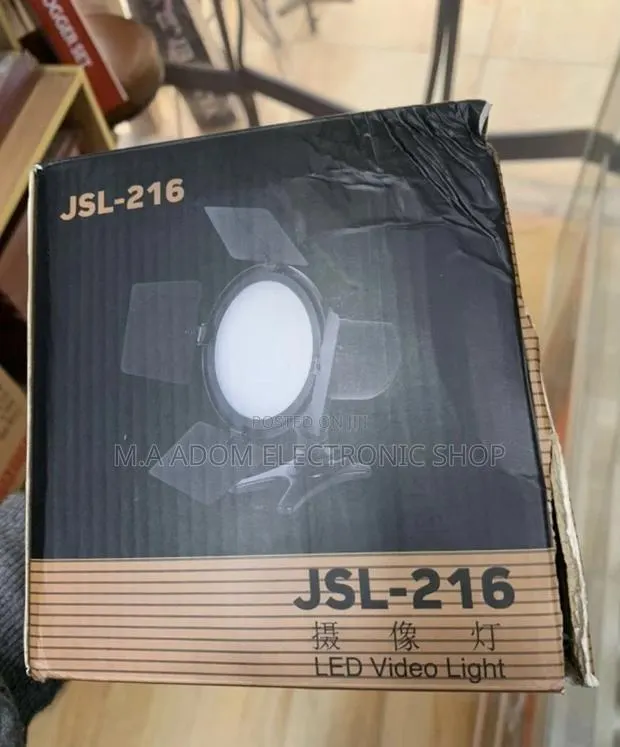 Fresh in Box JSL-216 Electric Video Led Light. · Photo 1