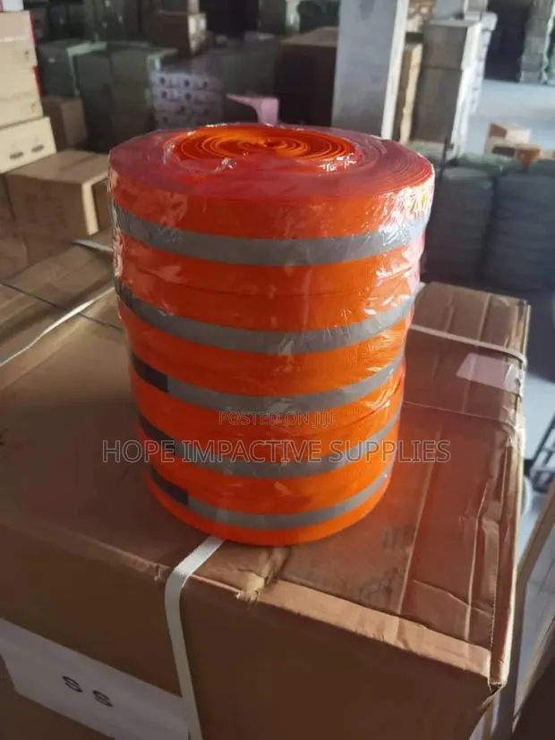 Middle - Ash Reflective Tape (Green and Orange) · Photo 1