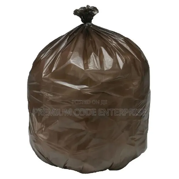 40 Liter Bin Liner Brown, 180pcs Per Bag · Photo 1