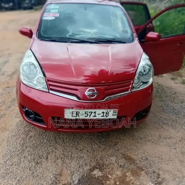 Nissan Note 1.6 Petrol 2013 Red · Photo 1