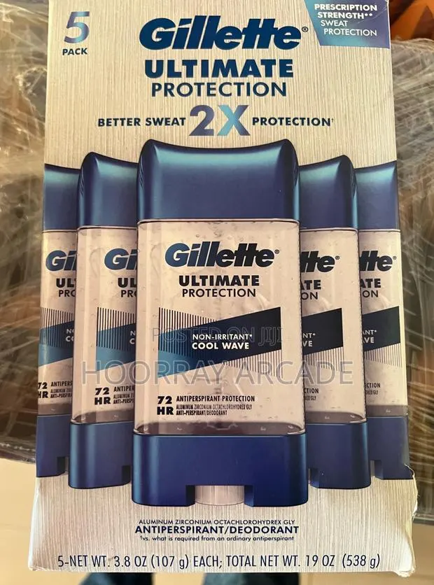 5 Pack Gillette Deodorant (72 Hour Ultimate Protection) · Photo 1