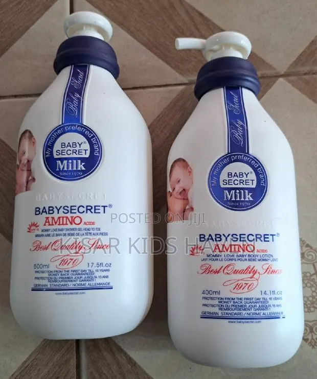 Baby Secret Amino Shower Gel 500ml and Lotion 500ml · Photo 1
