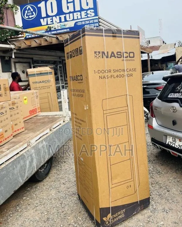 Choose Premium Nasco Single Door Fridge(Glass Door) NAS-FL400-1DR · Photo 1
