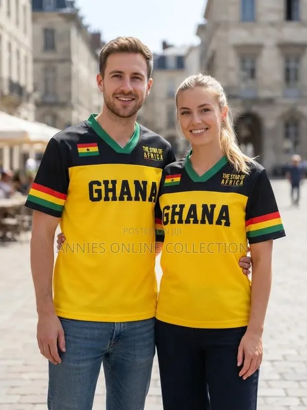 Ghana Jersey Thick Fabric · Photo 1