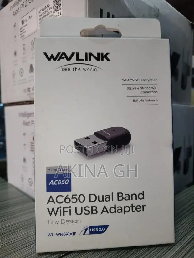 Wavlink Ac650 Dual Band Wi-Fi Usb Adapter · Photo 1