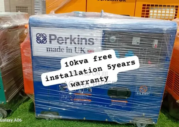 Flip the Switch on Outage Perkins 10kva 13000wats Diesel · Photo 1