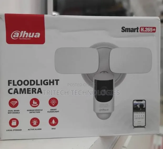 Dahua 4mp Floodlight Standalone Network Camera · Photo 1