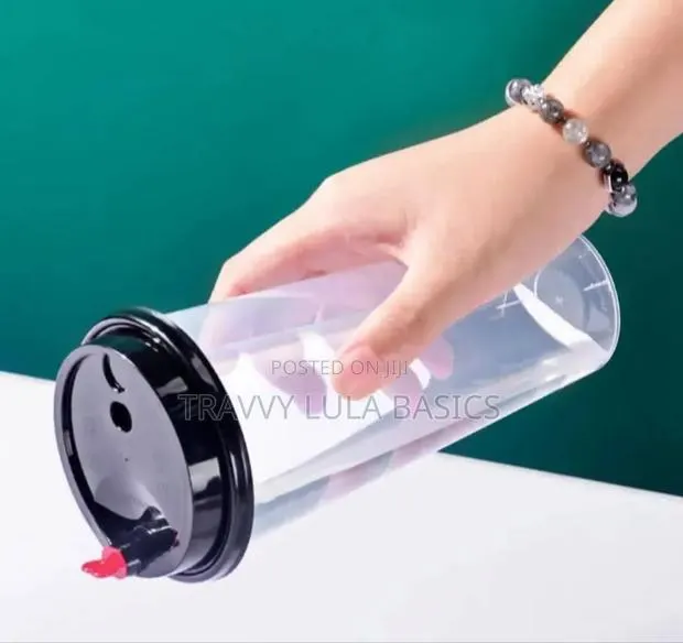 New 500ml Pp Cup +Lids +Stopper-25pcs[Hot Cold] · Photo 1