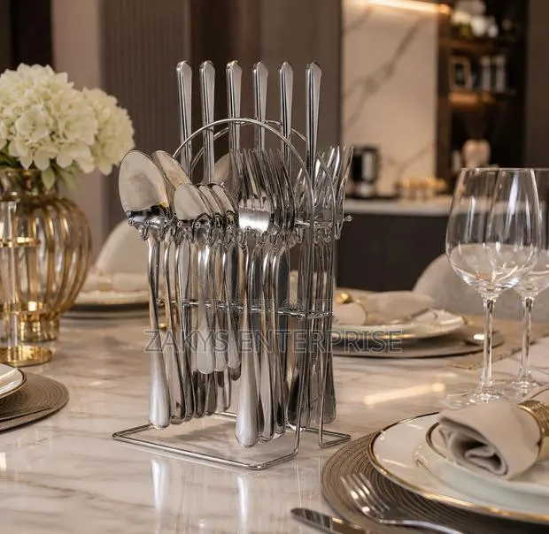 Stainless Steel Cutlery Set 24pcs · Photo 1