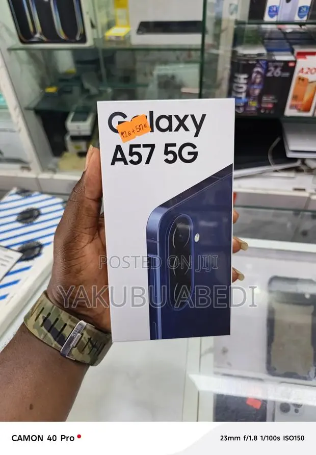 New Samsung Galaxy A57 256 GB Black · Photo 1