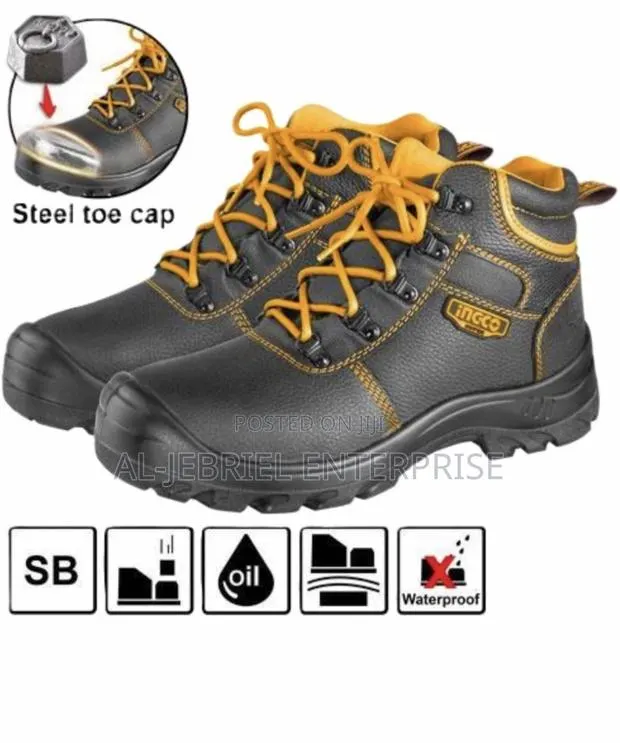 Safety Boots – Black · Photo 1