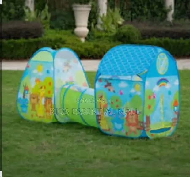 3 in 1 Play Tunnel Tent Set Kids · Photo 2