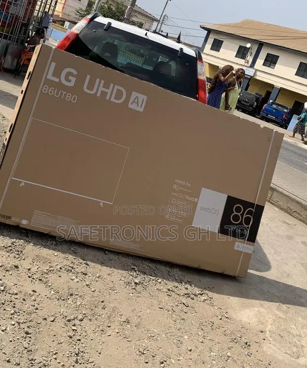 Exclusive Black 86 Inch Smart Lg Uhd Android 86ut80 2025 Tv · Photo 1