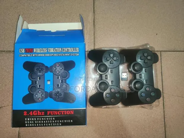 USB Twins Wireless Game Controller (Dual Pack) — 2.4GHz, PC Compatible · Photo 1