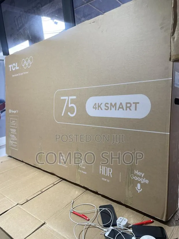 TCL 75” Smart Television · Photo 1