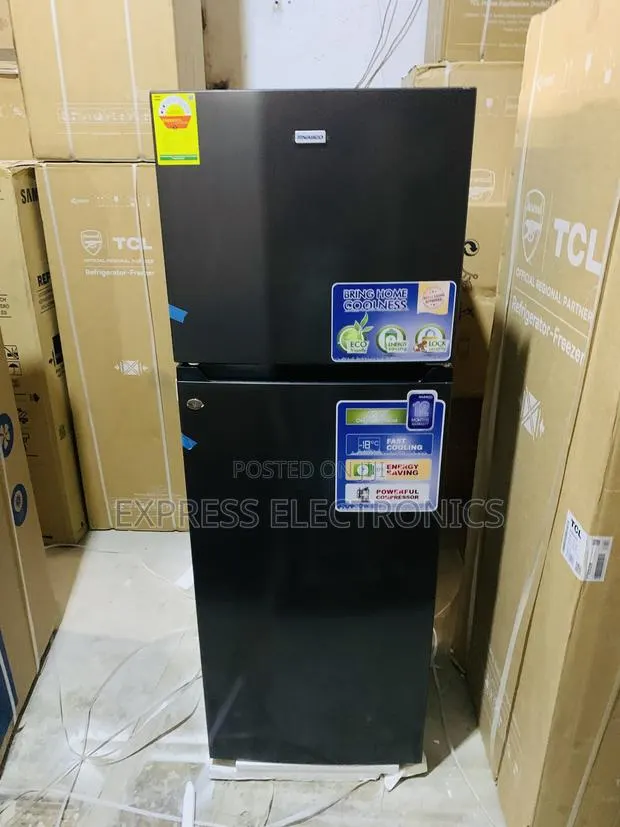 Grab the New Double Door Fridge Black Nasf2-45 · Photo 1