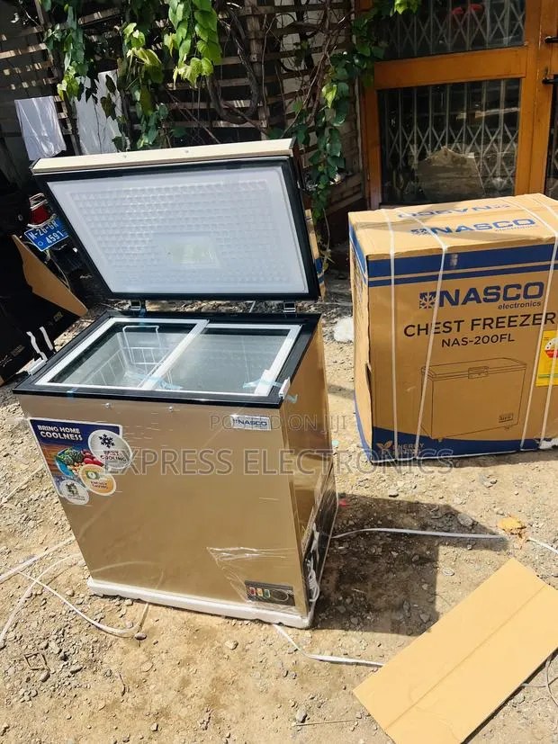 Place Your Order for Chest Freezer Single Door 150l Gold · Photo 1
