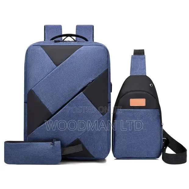 Set of 3, Backpack, All Colors · Photo 1
