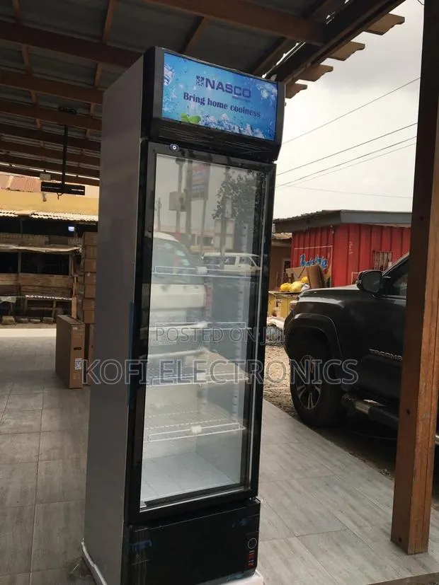 Nasco 298l Beverage Display Fridge Modern Efficient Cooling · Photo 1