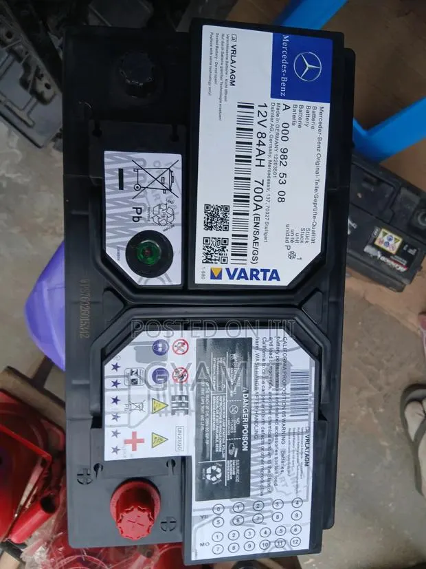 AGM Mercedes Benz Battery 17plate 84ah-700a · Photo 1