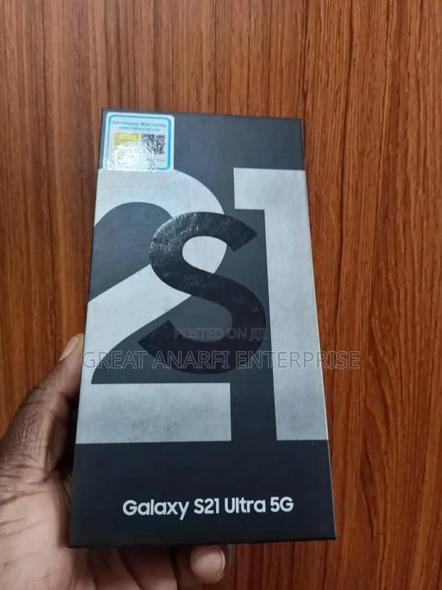 New Samsung Galaxy S21 Ultra 5G 256 GB Black · Photo 1
