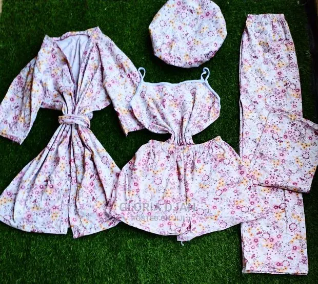 5 in 1 Nightwear (Wholesale Only From 10peices and Above) · Photo 1