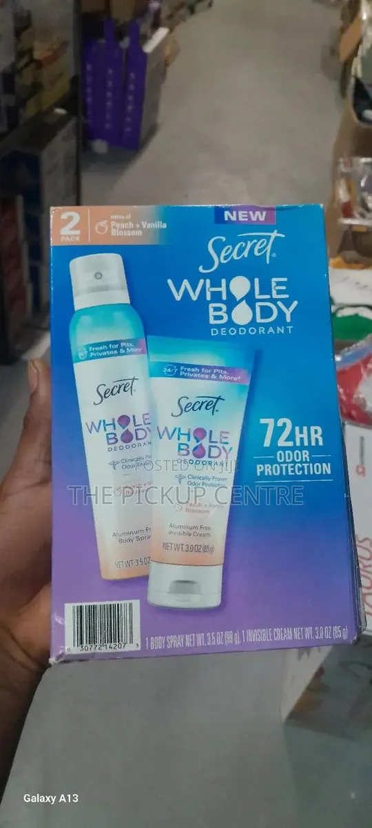 Secret Whole Body Deodorant (2pack) · Photo 1