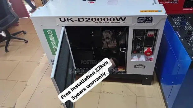 Powerful Perkins 22kVA Diesel Generator Available Now · Photo 1