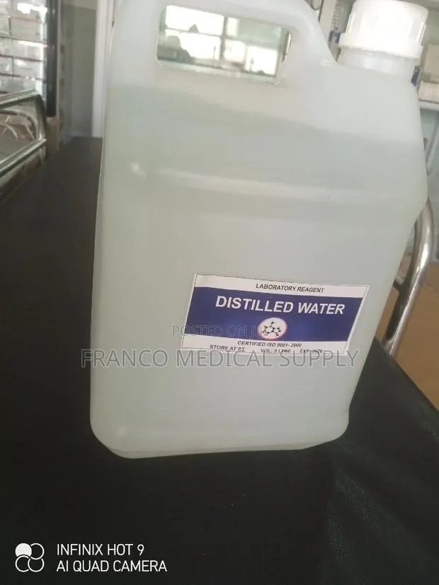 Distilled Water 5 Litres · Photo 1