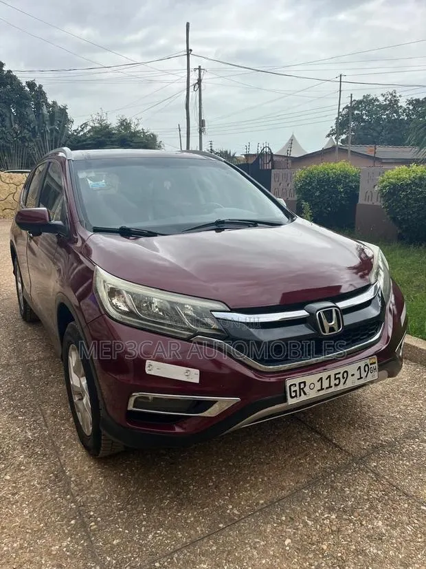 Honda CR-V EX-L 4dr SUV (2.4L 4cyl CVT) 2016 Burgundy · Photo 1
