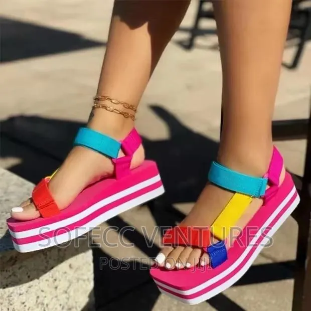 Multicolored Sandals · Photo 1