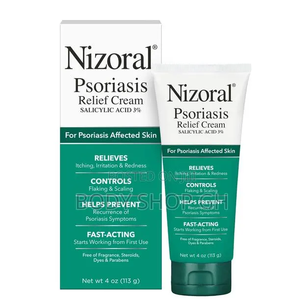 Nizoral Psoriasis Relief Cream- Relieves Itching, Irritation, Redness · Photo 1