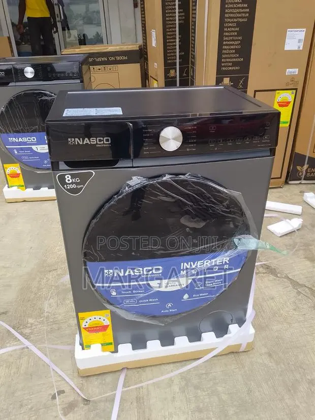 Nasco 8 Kg Fully Automatic Washing Machine With 7 Stars · Photo 1