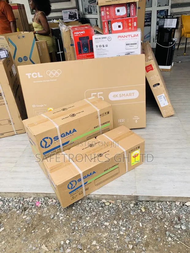 Original White Air Conditioner Sigma 2.5hp R410 Breeze-Hy24sb · Photo 1