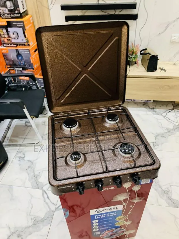 Spectacular Performance Gas Volcano Cooker Table Top 4burner · Photo 1