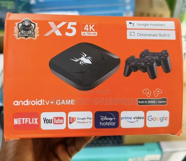 X5 Ultra HD Android TV + Game Console Box · Photo 1